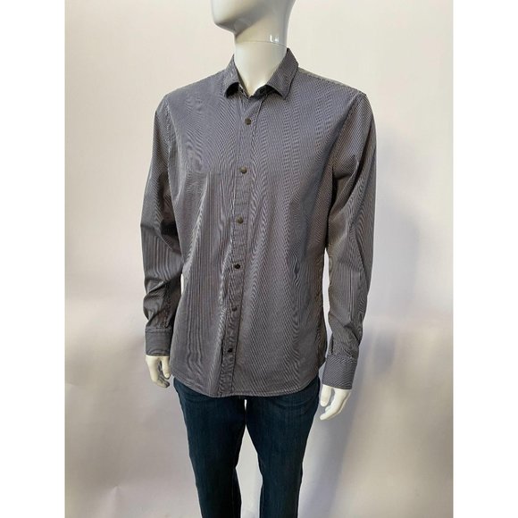 Armani Exchange A/X Stripe Shirt - Picture 4 of 16